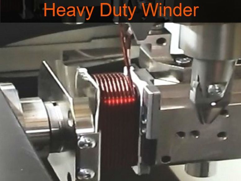 Heavy Duty Coil Winding Machine